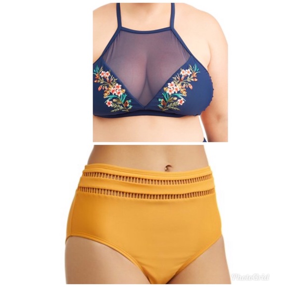 time and tru women's bathing suits